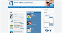 Desktop Screenshot of dentiste.be
