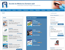 Tablet Screenshot of dentiste.be